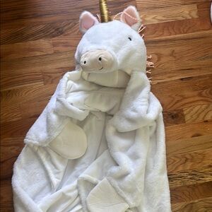 Unicorn Kids' Hooded Blanket